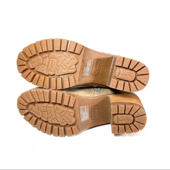 Korks By Kork-Ease Esmerelda Ankle Boots Womens Size 9.5 M Block Heel Taupe - Picture 8 of 12